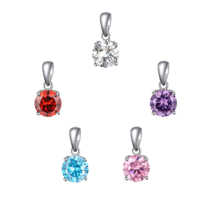 Zawieszka z okrągłym szlifem CZ - MINI 8mm